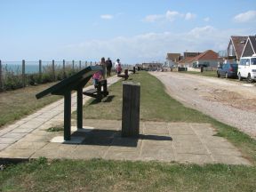 Greenwich Meridian Marker; England; East Sussex; Peacehaven